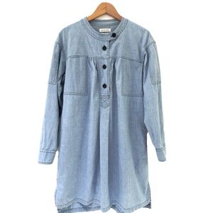 Isabel Marant Etoile - Anise Chambray Dress - Blue - FR 36 (4)